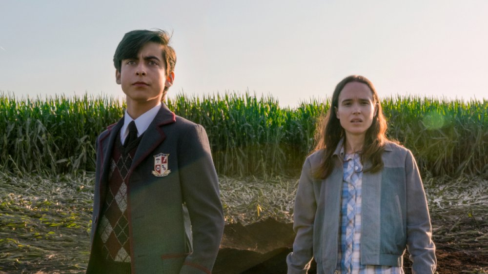 Aidan Gallagher and Ellen Page on The Umbrella Academy