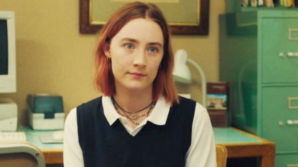 Saoirse Ronan as Christine "Lady Bird" McPherson in Lady Bird