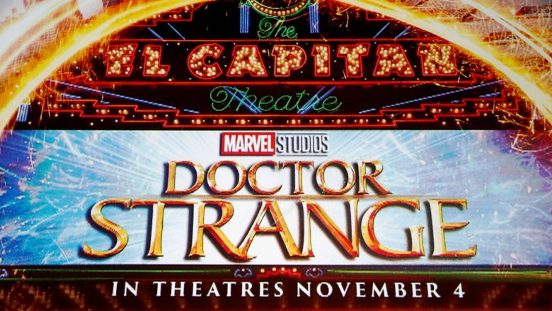 Doctor Strange marquee