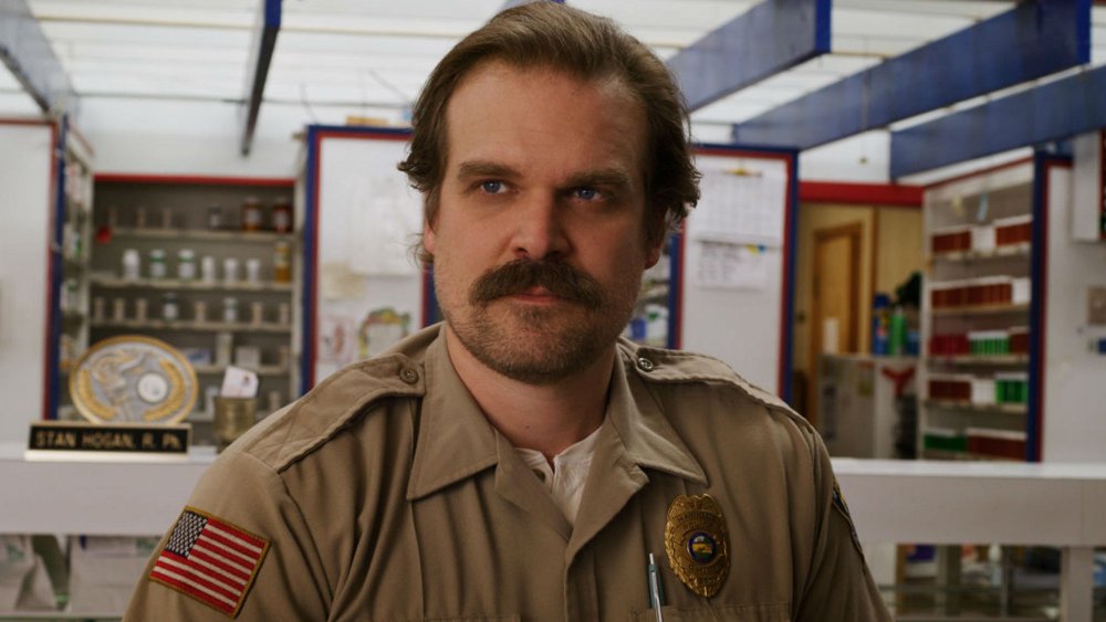 David Harbour as Jim Hopper in Stranger Things