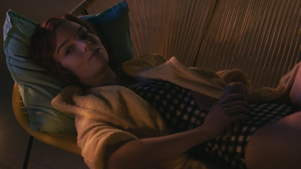 Anya Taylor-Joy as Beth Harmon on The Queen's Gambit