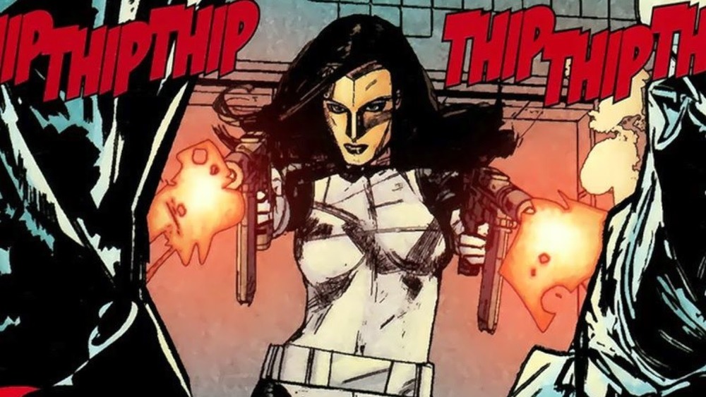 Madame Masque from Marvel's Hawkeye comic