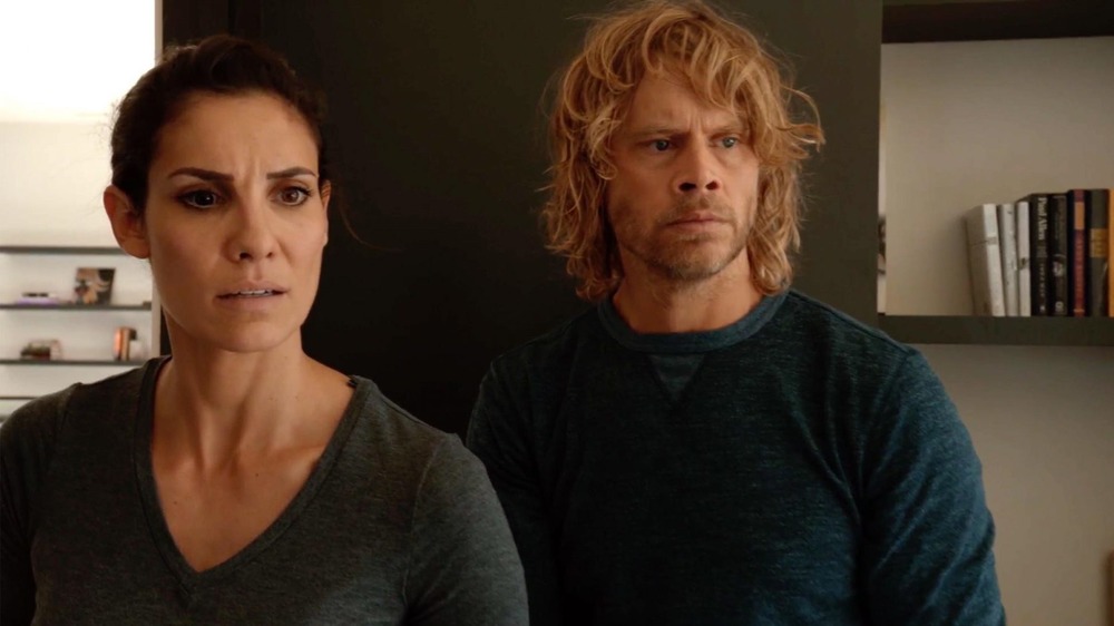 Eric Christian Olsen and Daniela Ruah