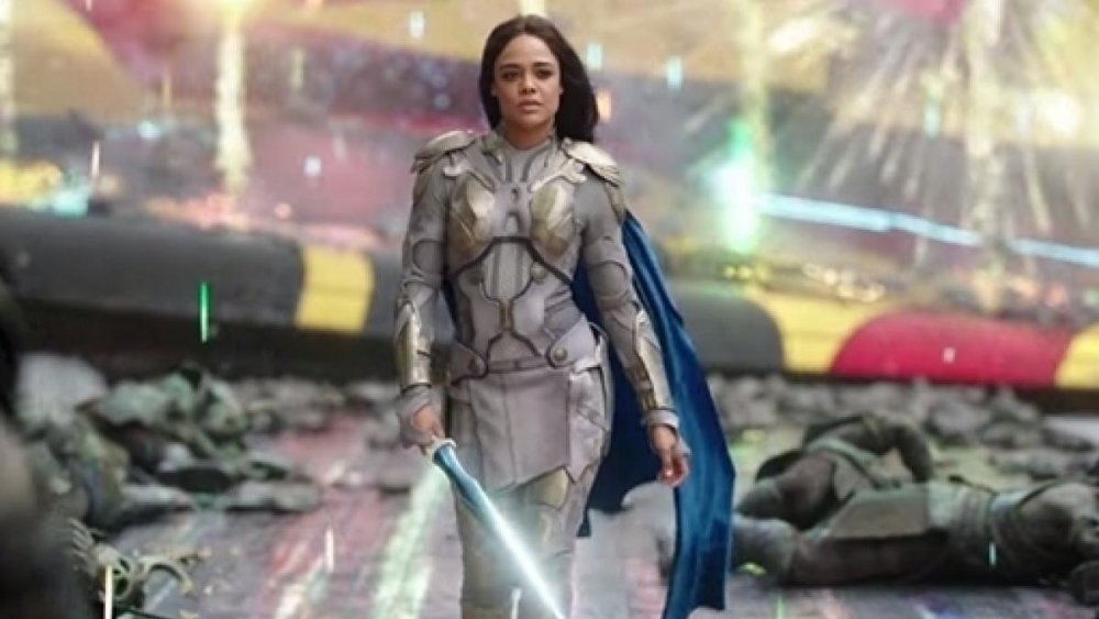 Tessa Thompson as Valkyrie in Thor: Ragnarok