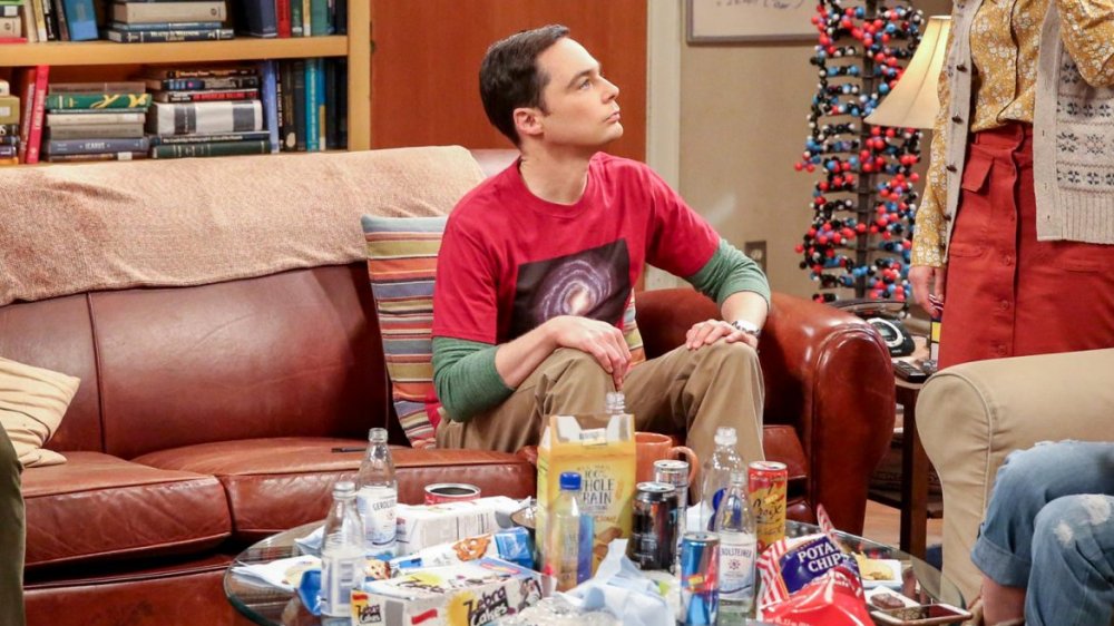 Jim Parsons as Sheldon Cooper on The Big Bang Theory