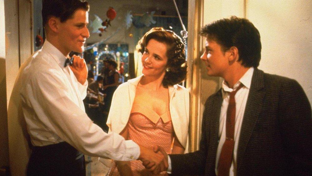 Crispin Glover, Lea Thompson, Michael J. Fox in Back to the Future