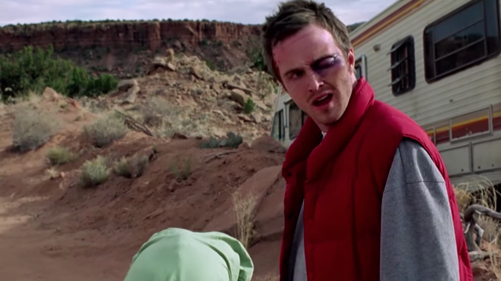 Jesse and Walter in Breaking Bad