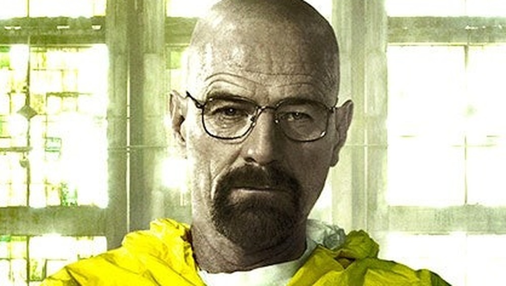 Walter White yellow lab coat