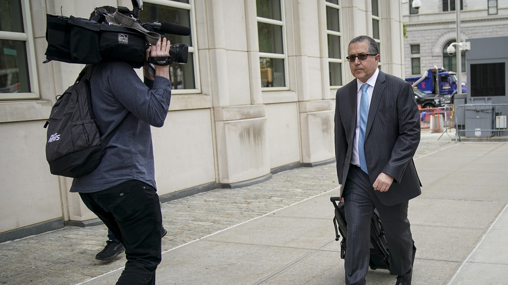 Keith Raniere arrives at court