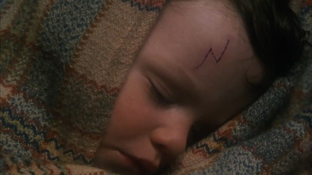 Baby Harry Potter in Sorcerer's Stone