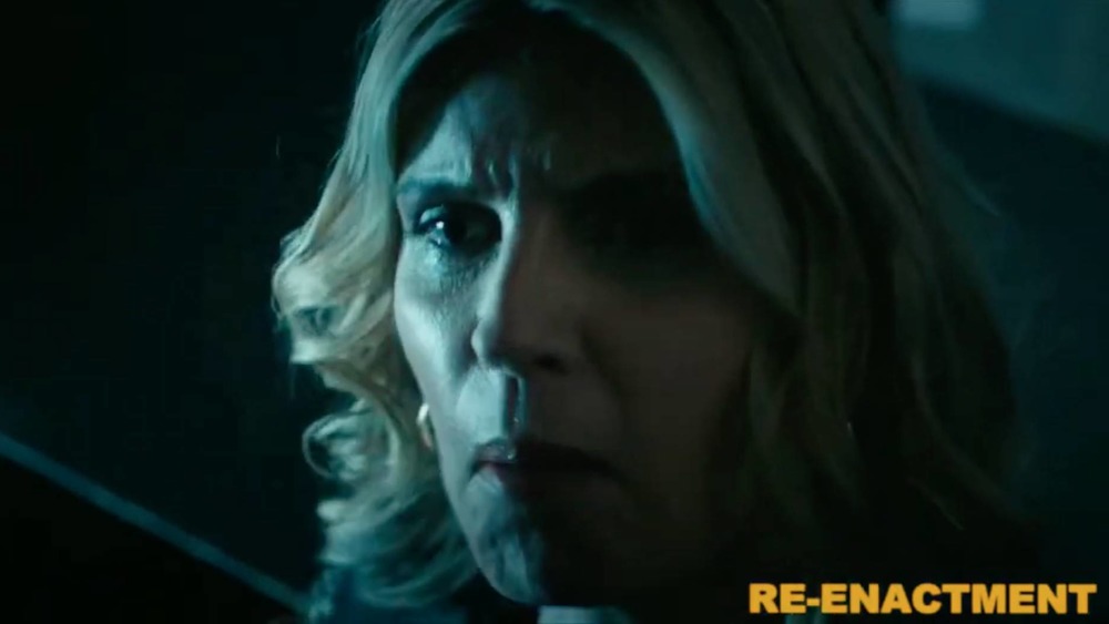 An actress portrays Madelyn Stillwell in the show's re-enactment