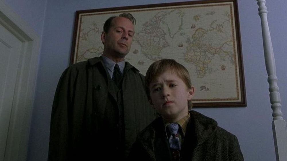 Bruce Willis and Haley Joel Osment
