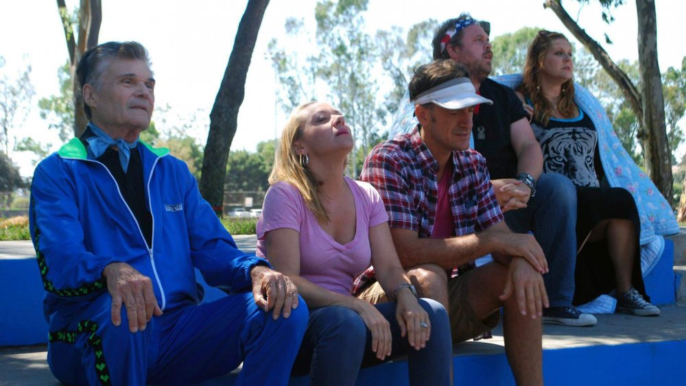 (foreground) Fred Willard, Nicole Sullivan, and Seth Morris in All-Stars