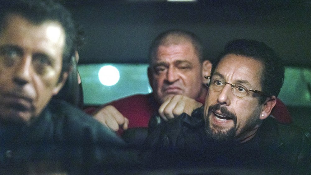 Adam Sandler's Howard Ratner is having trouble with the mob in Uncut Gems
