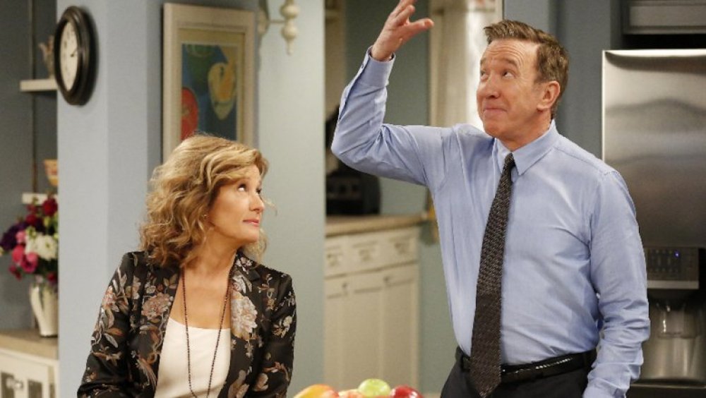 Nancy Travis and Tim Allen as Vanessa and Mike Baxter on Last Man Standing