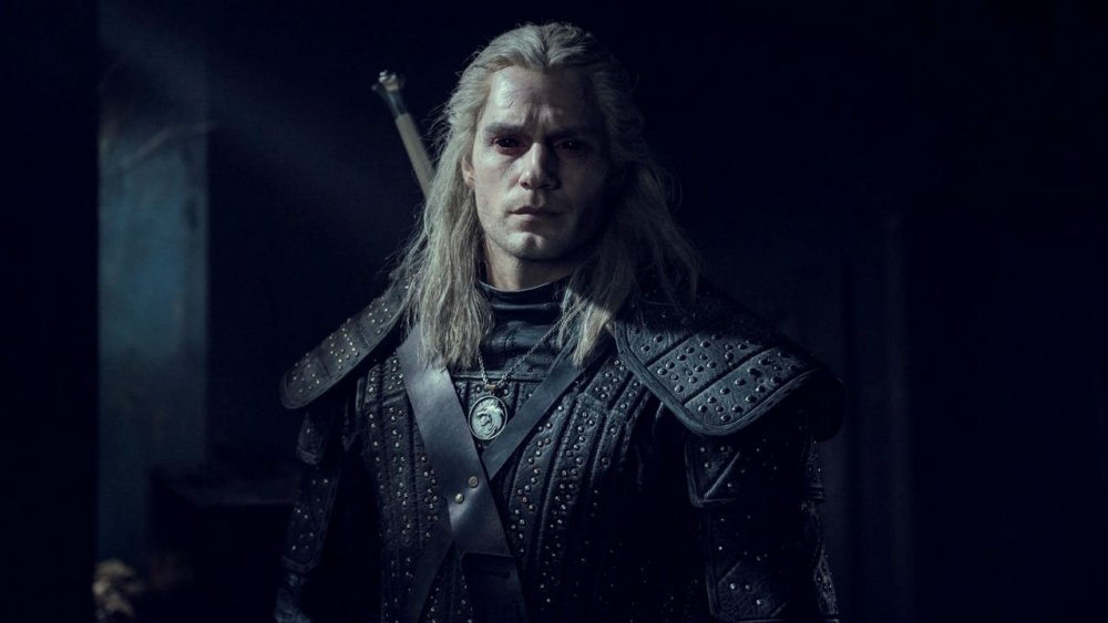 Geralt of Rivia using his special powers as a witcher to hunt monsters in The Witcher