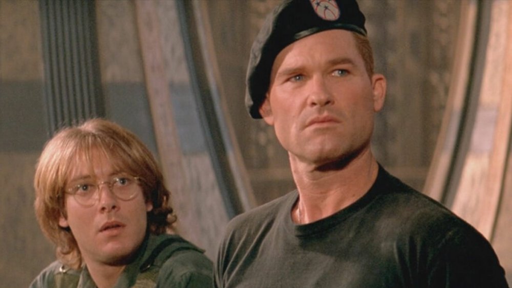 Kurt Russell and James Spader in Stargate