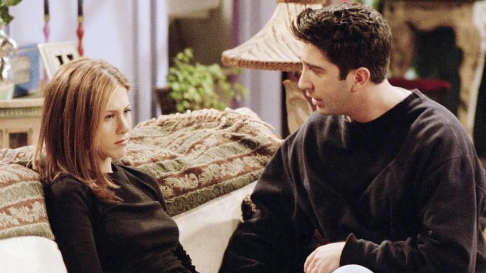 Ross and Rachel in Friends