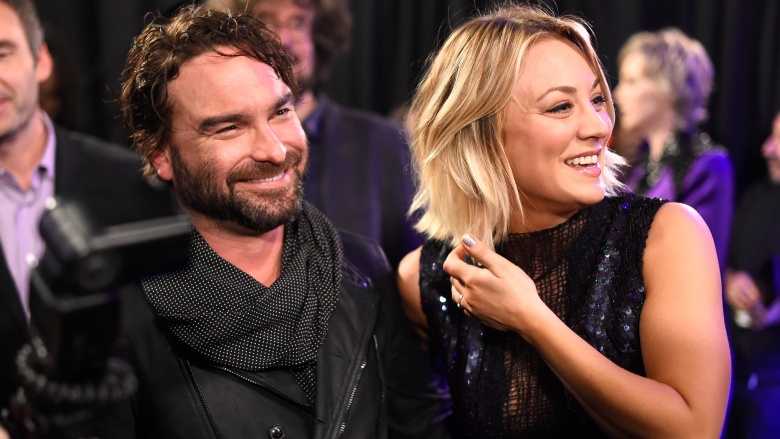 She secretly dated Johnny Galecki for years
