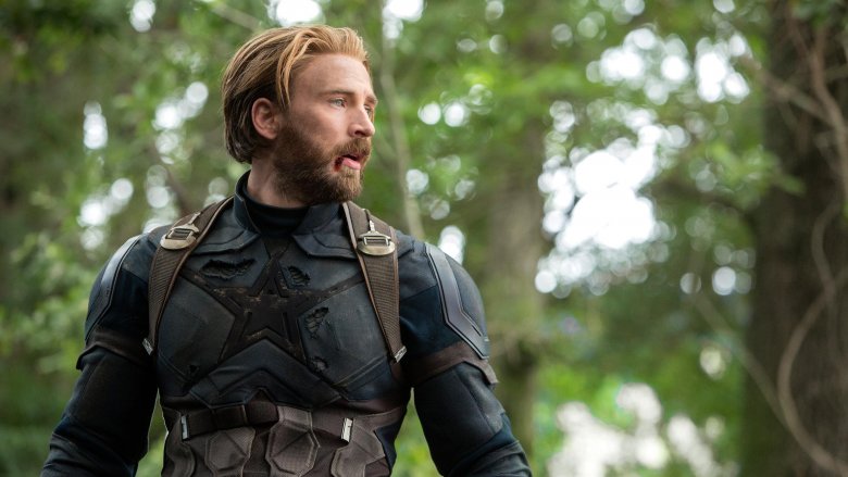 Captain America in Infinity War