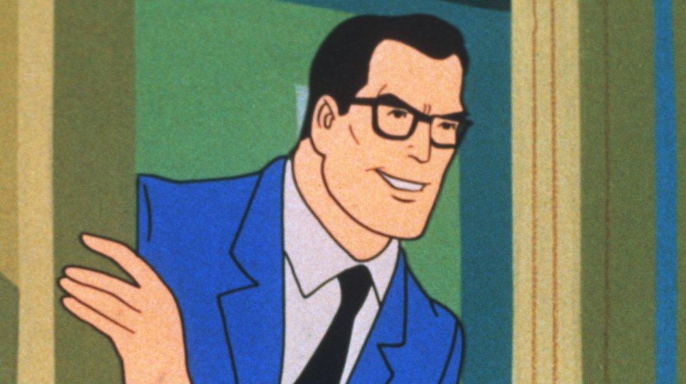 Clark Kent looking silly on The New Adventures of Superman