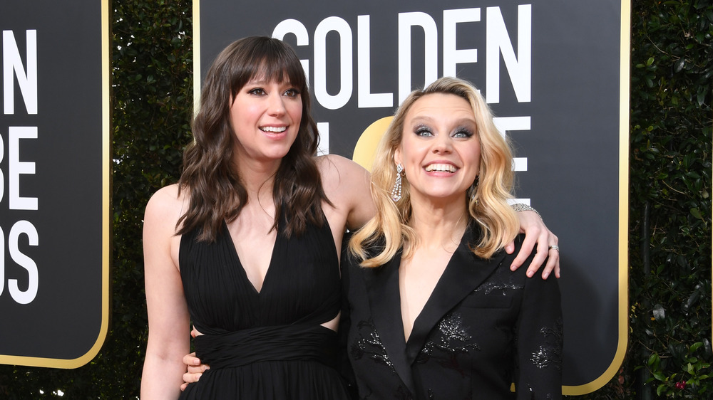 Emily Lynne and Kate McKinnon
