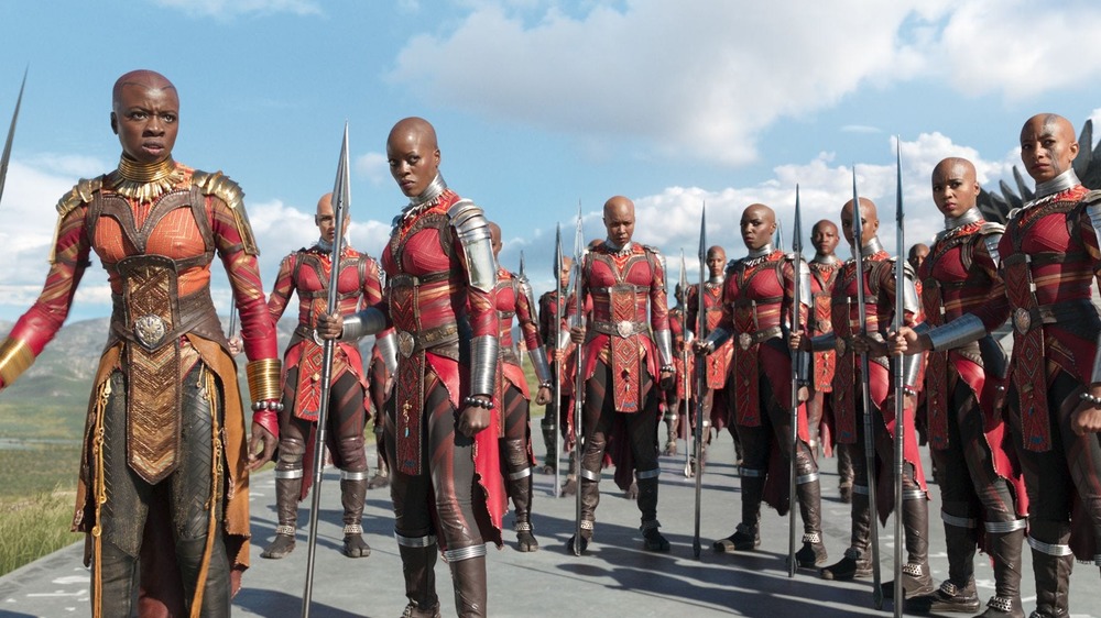 Danai Gurira as Okoye in Black Panther