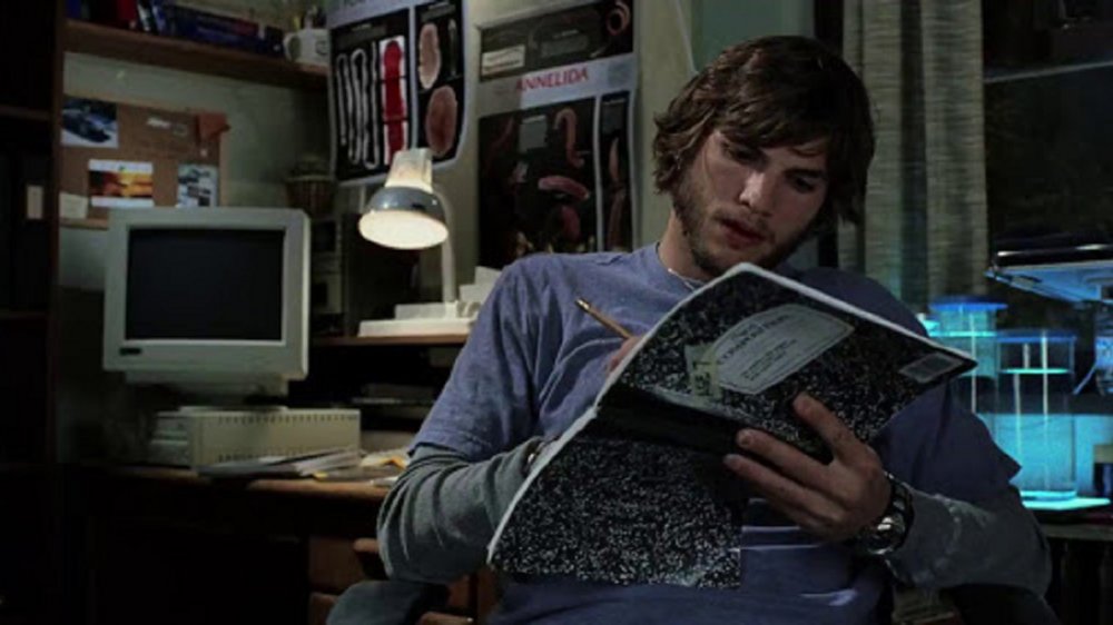 Ashton Kutcher as Evan Treborn in The Butterfly Effect