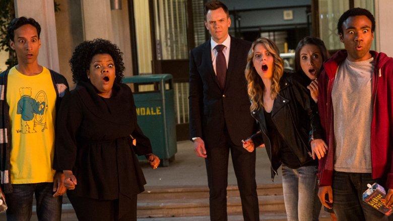 The cast of Community