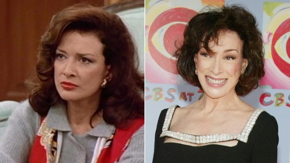 Dixie Carter then and now
