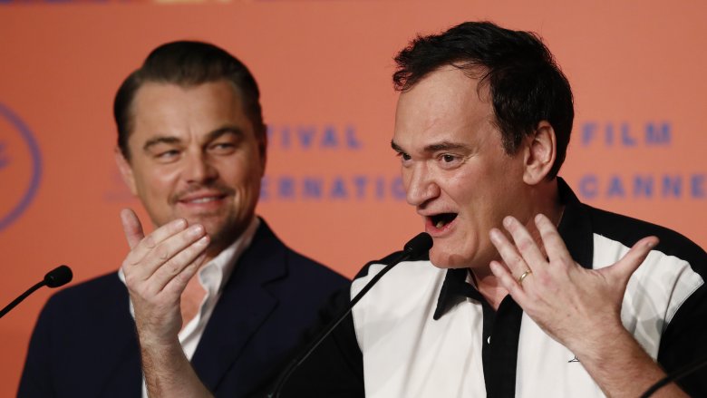 Leonardo DiCaprio and Quentin Tarantino