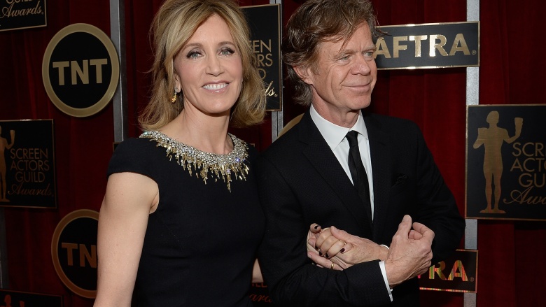William H. Macy And Felicity Huffman