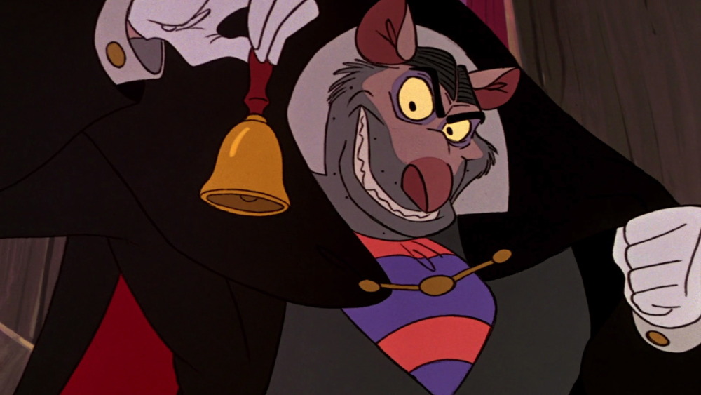 Professor Ratigan in The Great Mouse Detective
