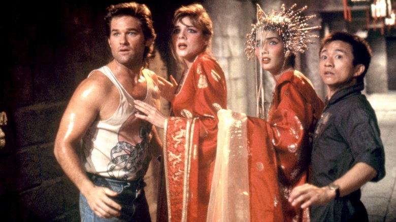 Kurt Russell, Kim Cattrall, Suzee Pai, Dennis Dun in Big Trouble in Little China