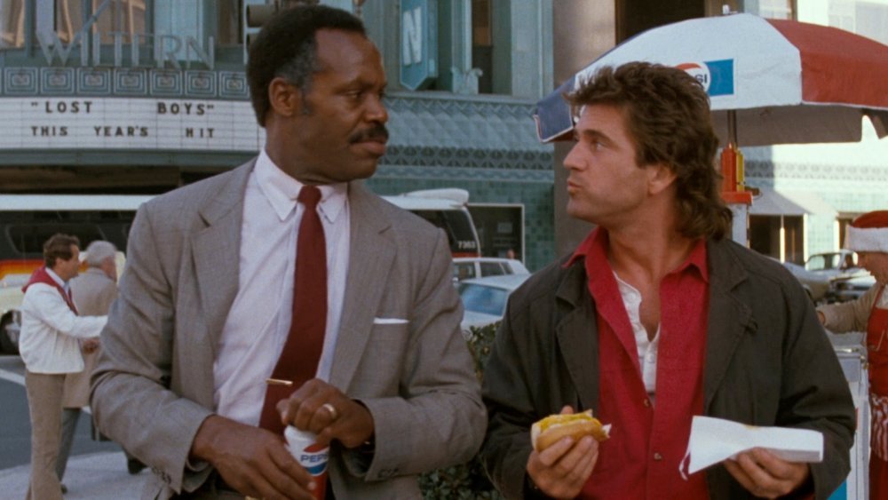 Danny Glover and Mel Gibson in Lethal Weapon 