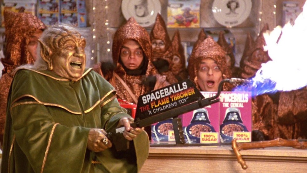 Here's The Only Reason George Lucas Allowed Spaceballs To Spoof Star Wars