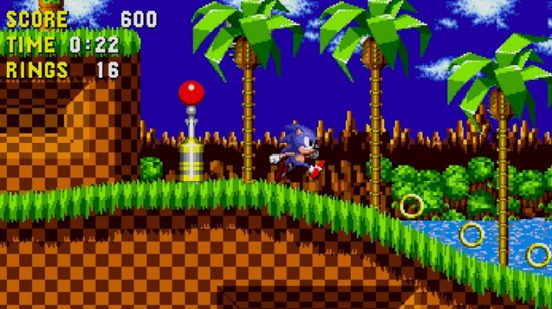 sonic the hedgehog old game