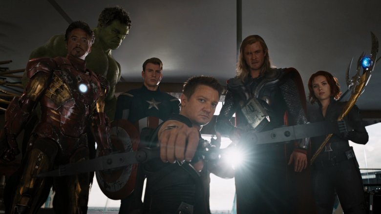 Scene from The Avengers