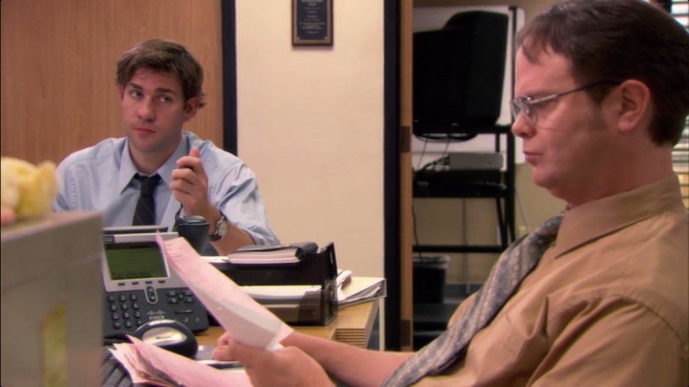 Dwight and Jim from The Office
