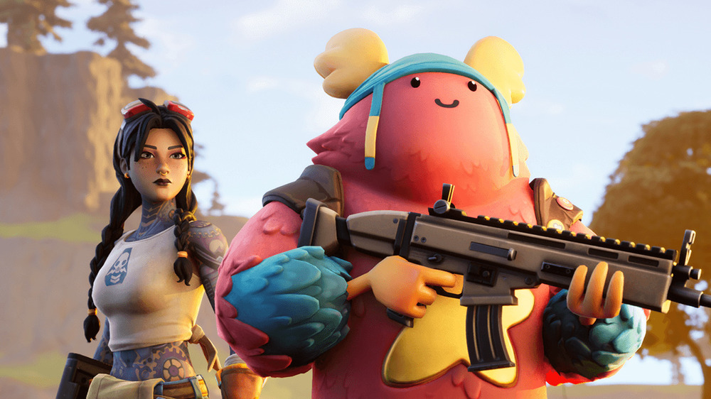 Characters from Fortnite