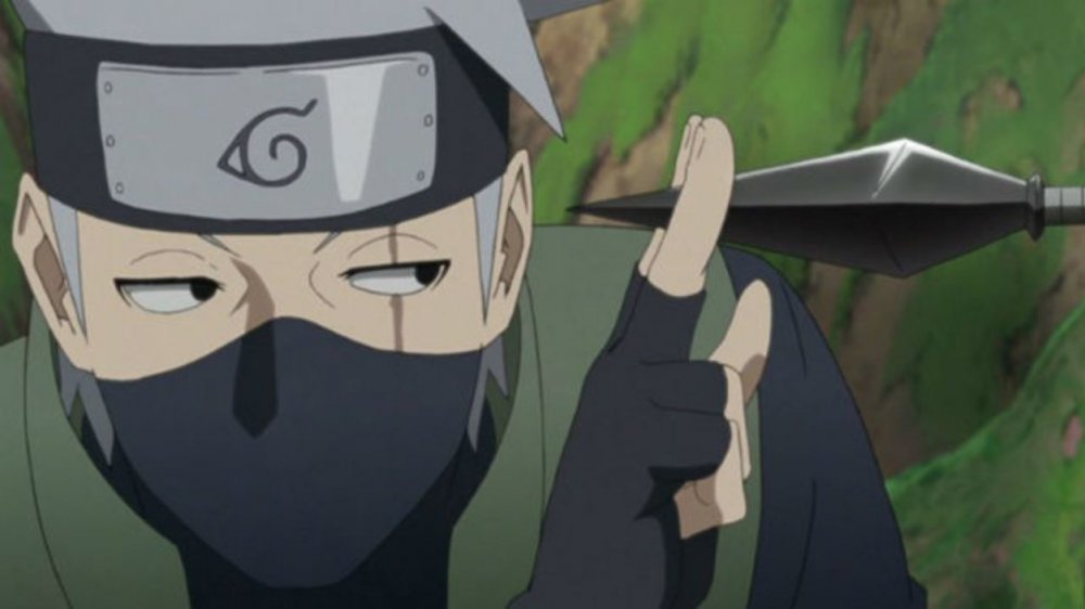 Why you almost never see Kakashi's face in Naruto