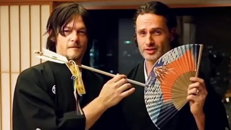 Norman Reedus e Andrew Lincoln sulla TV giapponese