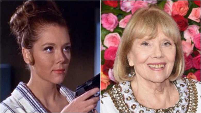 Diana Rigg then and now