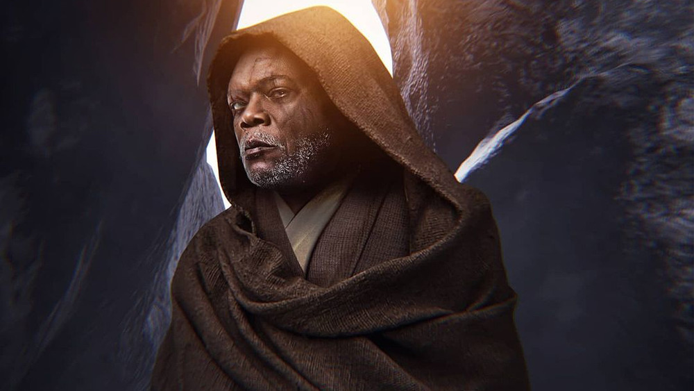 What Samuel Jackson Would Look Like As Mace Windu In The Mandalorian
